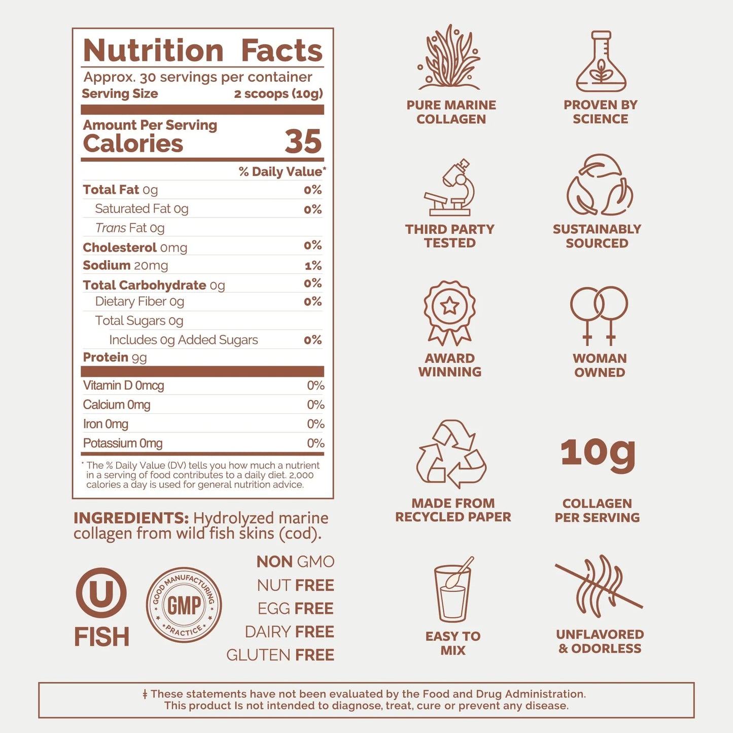 Premium Marine Collagen Powder