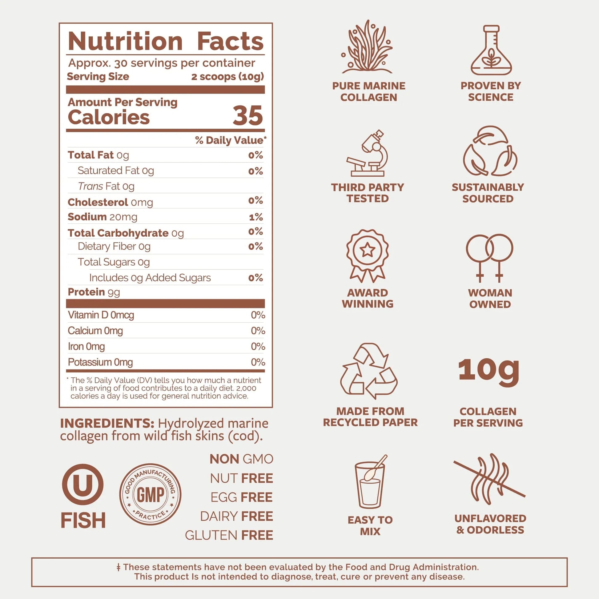 Premium Marine Collagen Powder