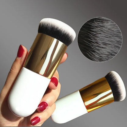 1pcs New Chubby Pier Foundation Brush Makeup Brush  Professional Cosmetic Makeup