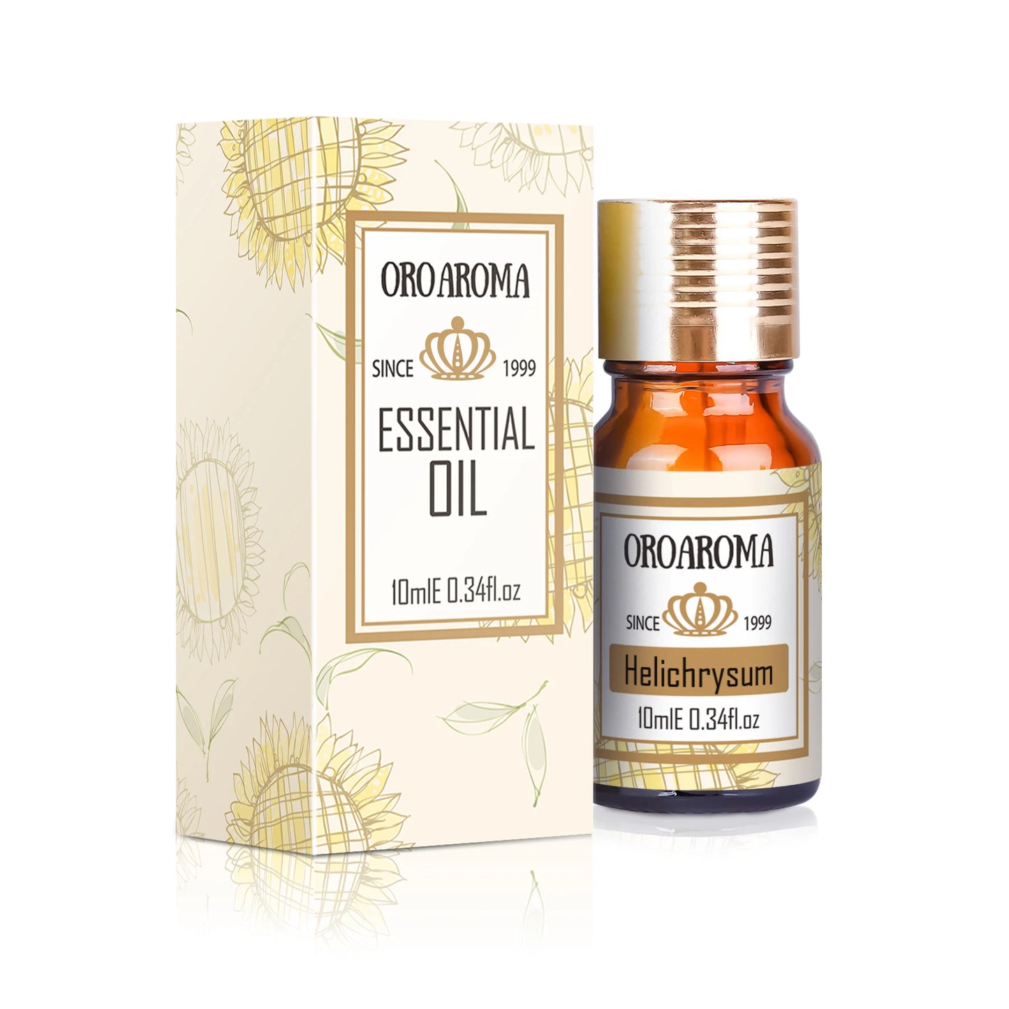 Oroaroma Natural Helichrysum Essential Oil Anti-Aging Relieve Helichrysum Oil