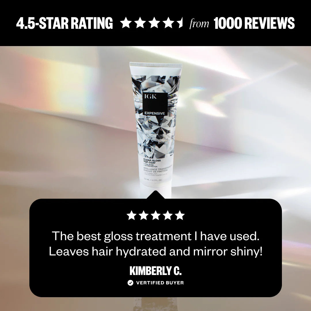 Expensive High Shine Gloss Treatment