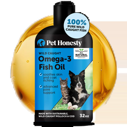 Omega-3 Fish Oil for Dogs and Cats (32 Ounce)
